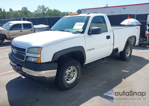 2006 Chevrolet Silverado 2500Hd Ls/Lt1/Work Truck из США, поврежденный, VIN 1GCHK24UX6E242827